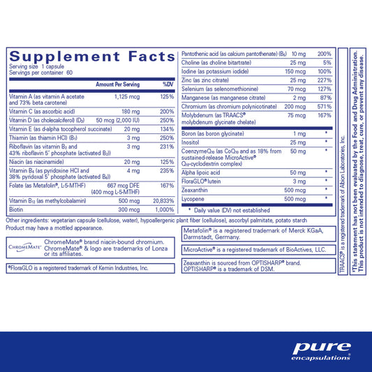 Multivitamínico Pure Encapsulations ONE